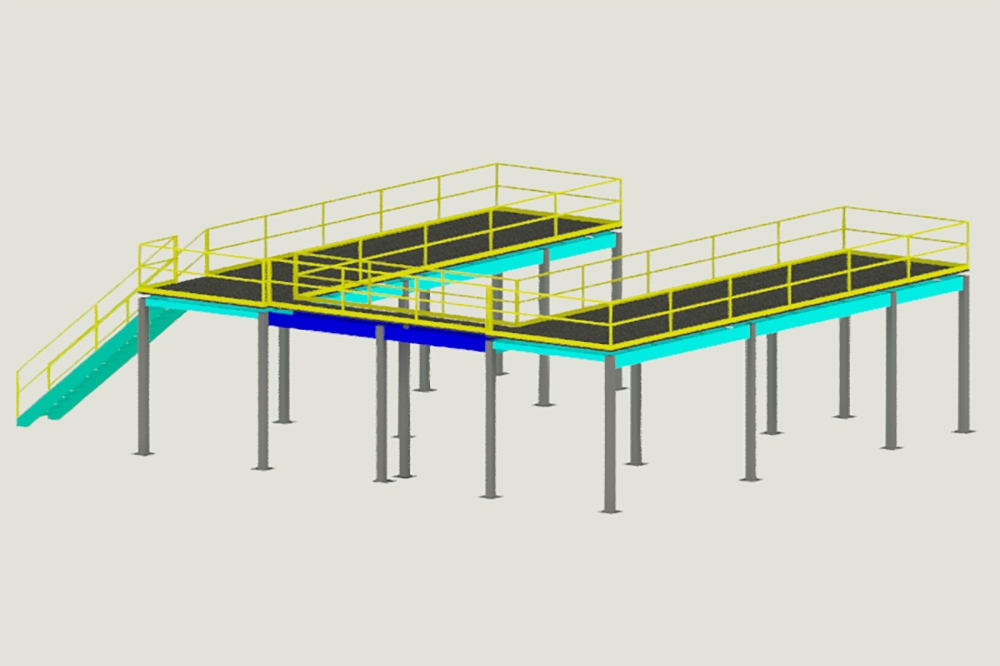 catwalk mezzanines